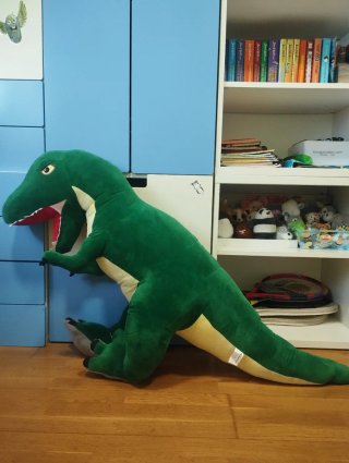 Peluche Dinosaurio Ikea Verde 66 cm