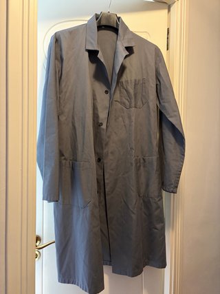 Grembiulino da lavoro grigio uomo