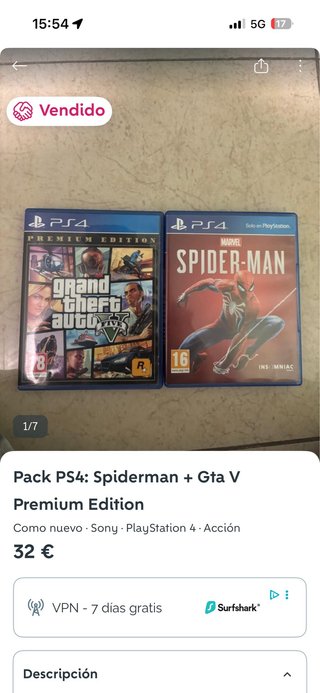 Pack PS4: Spiderman + Gta V Premium