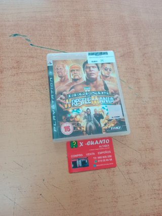 JUEGO PS3 WWE LEGENDS OF WRESTLEMANIA