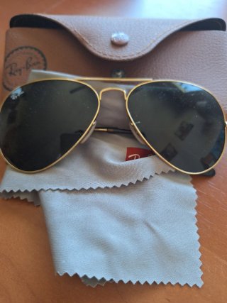 Gafas de sol Ray-Ban Aviator doradas
