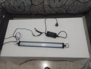 Luz LED para acuario con adaptador