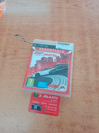 JUEGO PS3 NEED FOR SPEED MOST WANTED