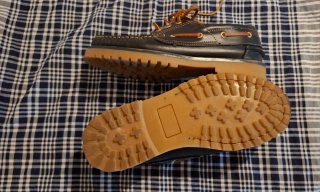 Náuticos de piel niño talla 36