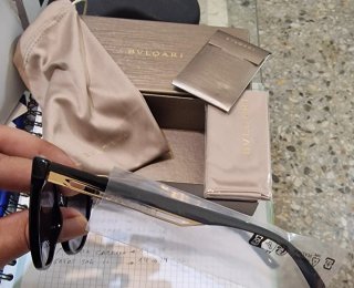 Occhiali da sole donna Bvlgari dorati