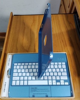 Funda Teclado para iPad, 360° Rotable,