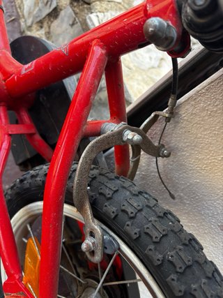 Bicicleta infantil roja MY DREAM
