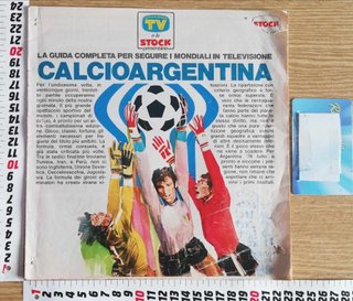 Poster TV Sorrisi Canzoni Mexico 86 Forza Azzurri