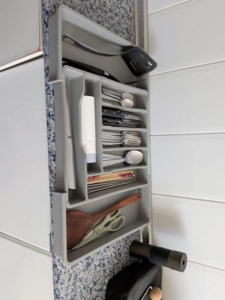 Organizador de cubiertos Lifewit extensible