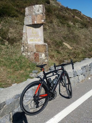 Bicicleta Carretera Pinarello Negra/Naranja