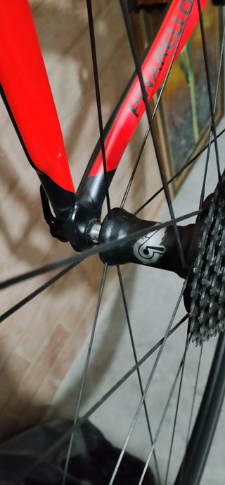 Bicicleta Carretera Pinarello Negra/Naranja