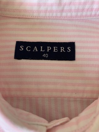 Camisa Scalpers Oxford Rayas (40)