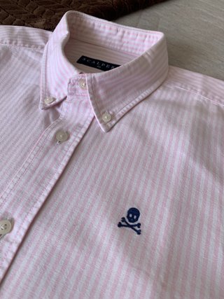 Camisa Scalpers Oxford Rayas (40)