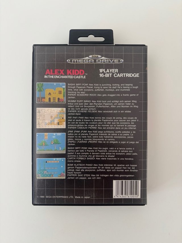 Alex Kidd in the Enchanted Castle Sega Mega Drive