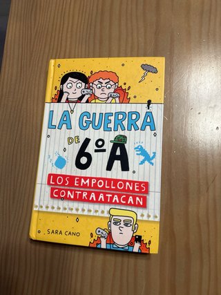 Libros 1,2 colección la guerra de 6 A