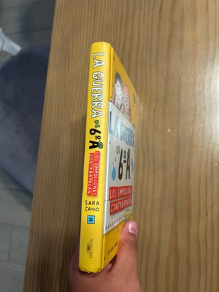 Libros 1,2 colección la guerra de 6 A