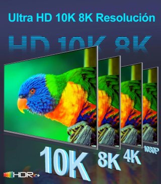 Cavo HDMI ad alta velocità 8K 10K UHD 1m
