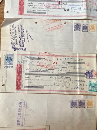Documentos antiguos varios
