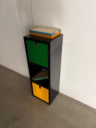 Libreria Kartell Giulio Polvara nera 4