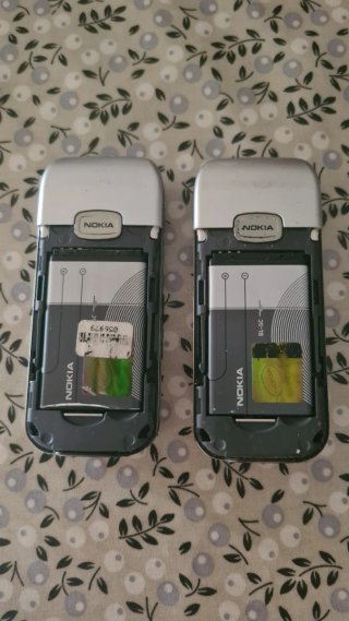 Lote 2 Nokia 6030 Argento con Batteria
