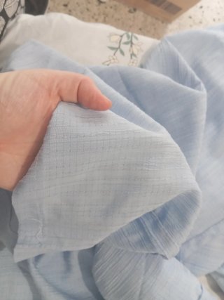 Pantalón ancho Shein azul
