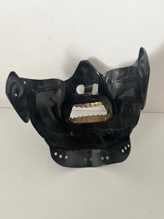 Maschera Samurai Menpō decorativa – Riproduzione v
