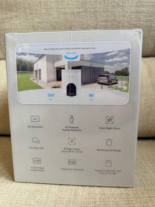 Cámara Inteligente EZVIZ H8c PoE 2K No negociable
