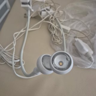 Lámpara LED flexible blanca