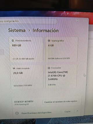 PC Gaming Completo i7