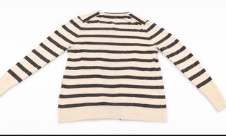 Cardigan Zara Rayas Talla XXL