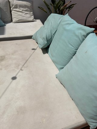Conjunto Sofás Palets Terraza Madera