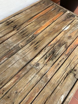 Conjunto Sofás Palets Terraza Madera
