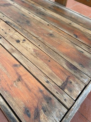 Conjunto Sofás Palets Terraza Madera
