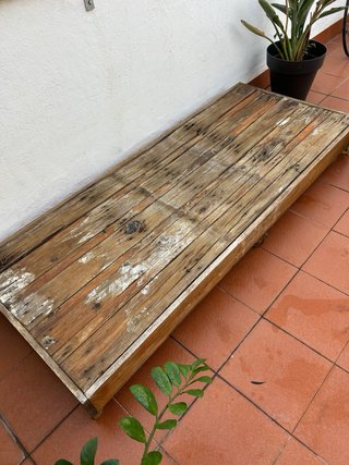 Conjunto Sofás Palets Terraza Madera