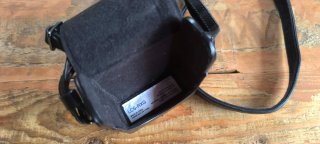 Funda cuero Sony serie RX100 negra en buen estado