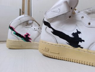 Nike Air Force 1 Custom Glitch