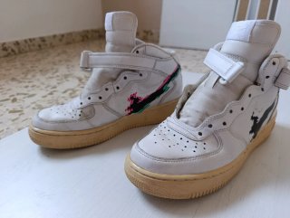 Nike Air Force 1 Custom Glitch