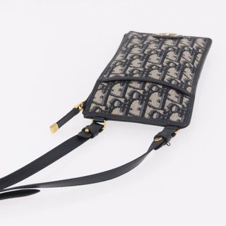 Christian Dior Trotter Canvas Montaigne Shoulder