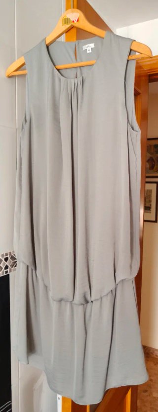 Vestido premamá vestir gris