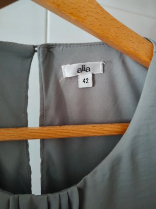 Vestido premamá vestir gris