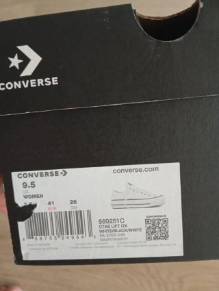 Converse Blancas Talla 41