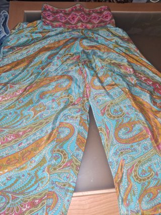 Falda pantalón estampada