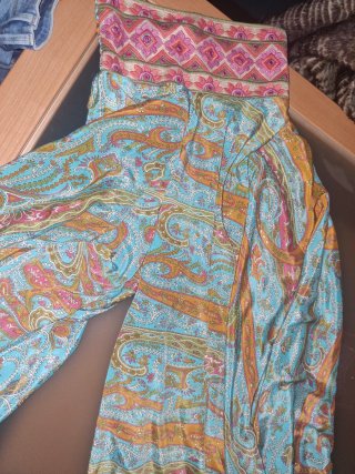 Falda pantalón estampada