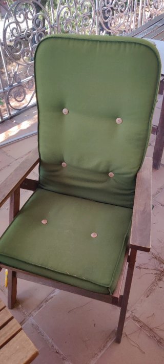 Conjunto Mesa y Sillas Jardín Madera