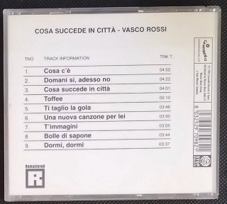 Vasco Rossi - Cosa Succede In Città CD 2004