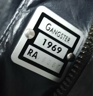 Chaqueta Belstaff Gangster azul marino talla 40