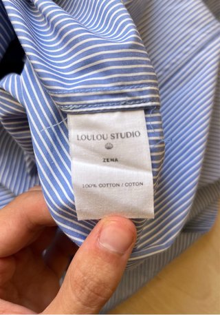Camisa / Vestido camisero Loulou Studio "Zena"