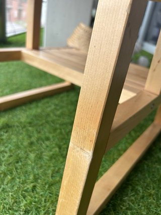 Escalera de madera Ikea