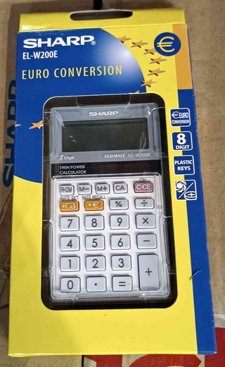 Lote Calculadoras SHARP.