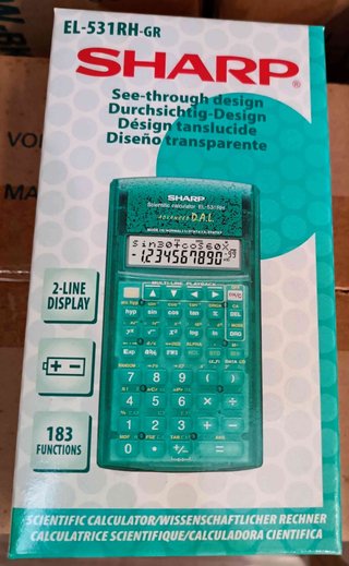 Lote Calculadoras SHARP.